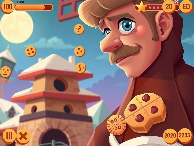 Optimised Cookie Clicker Garden layout showing Baker's Wheat, Thumbcorn, and Cronerice in a grid pattern