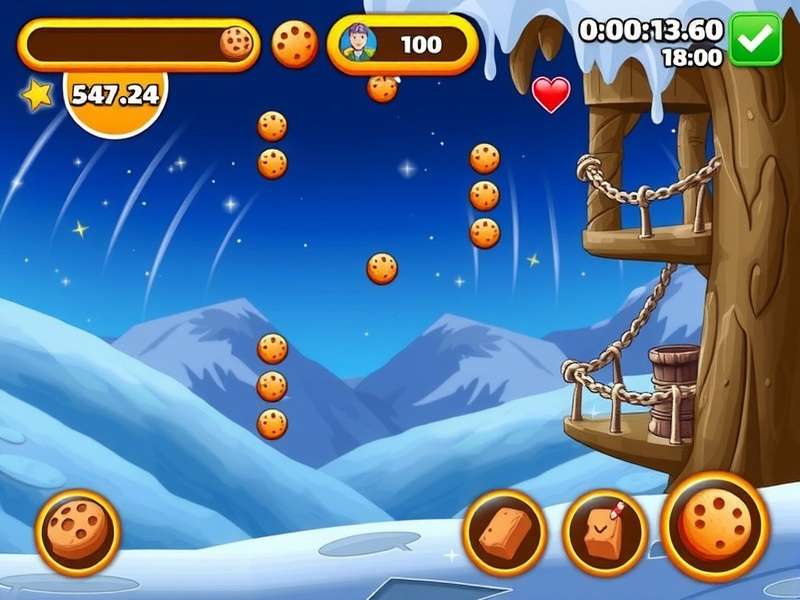 Screenshot of the original Cookie Clicker 1 interface showing cookie count and buildings