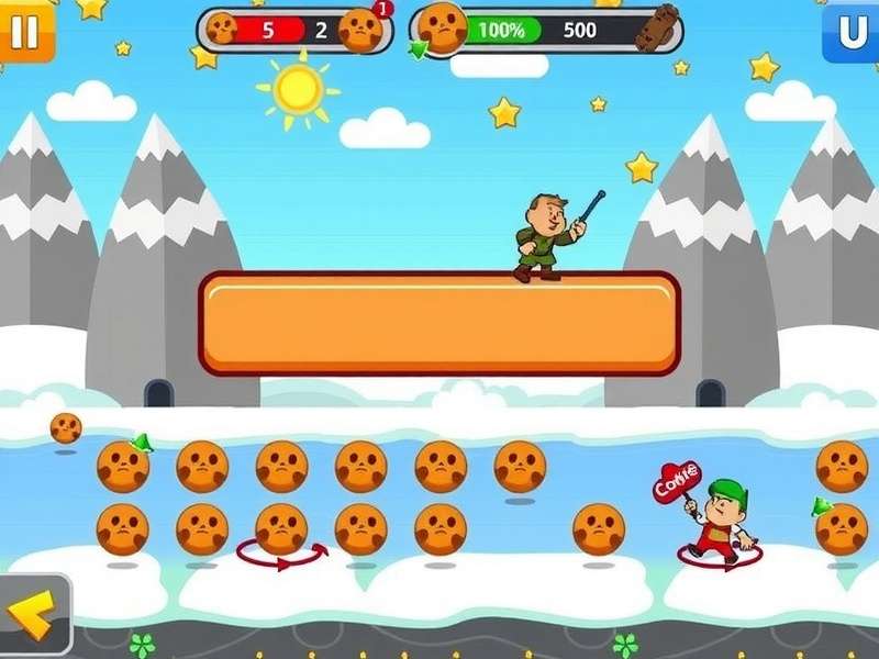 Cookie Clicker Game Main Interface Screenshot