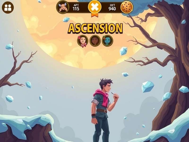 Visual chart of Cookie Clicker Heavenly Upgrades tree showing optimal upgrade paths