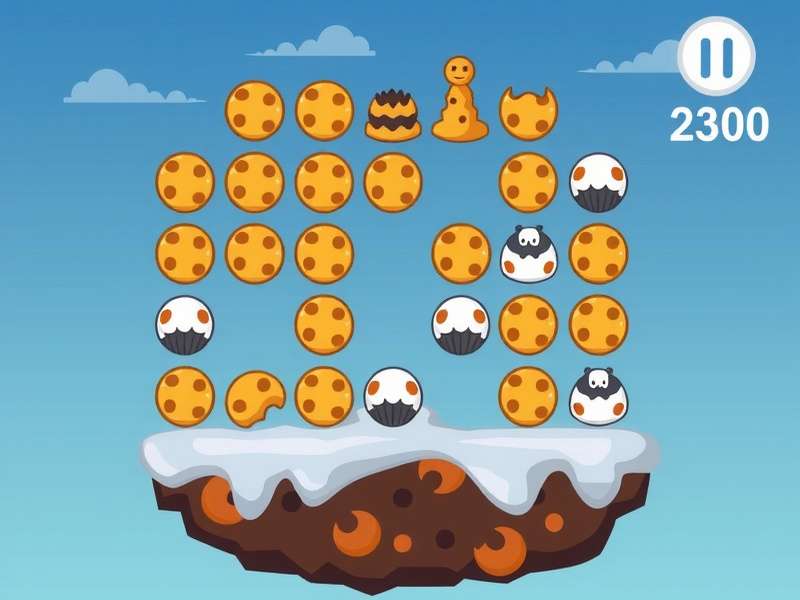 Screenshot of Cookie Clicker gameplay showing cookie counter and production buildings