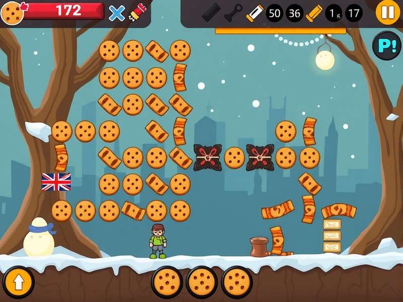 Screenshot of Cookie Clicker 2 (C++ version) gameplay showing intricate building menus