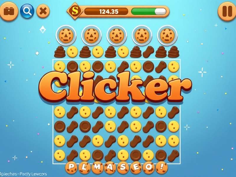 Cookie Clicker game interface showing a massive cookie and various upgrades
