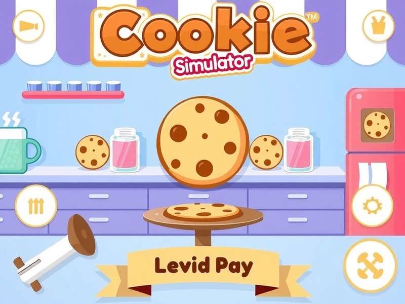 Infographic showing the exponential growth curve of cookie production in Cookie Clicker