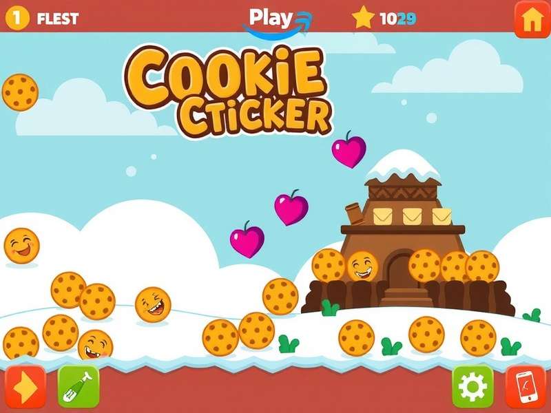 Cookie Clicker Game interface showing golden cookies and numerous buildings