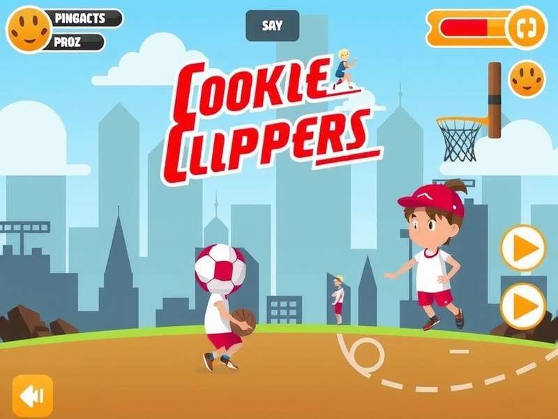 Cookie Clippers Game – British Bakery Strategy Interface