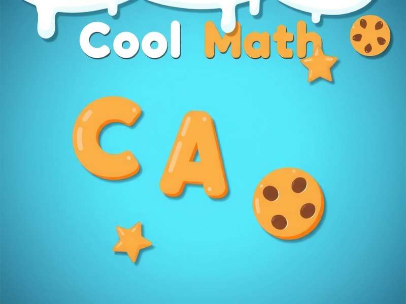 Cool Math Cookie Clicker game interface showing a giant cookie, golden cookies, and upgrade panels.