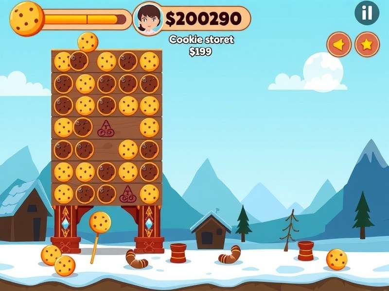 Scratch Cookie Clicker gameplay screenshot showing cookie counter, upgrades and the signature Scratch interface