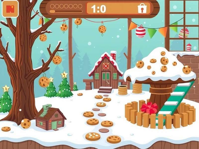 Cookie Clicker cookie icon with golden glow