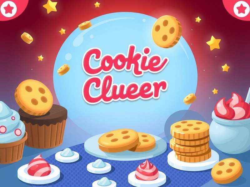 Cookie Clicker in-game bakery dashboard showing cookies, buildings and upgrades