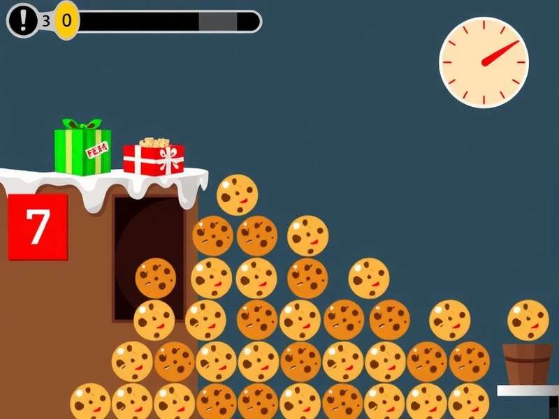 Cookie Clicker 0 Cookies – The iconic big cookie at the start of a fresh game, symbolising the zero-to-hero journey.