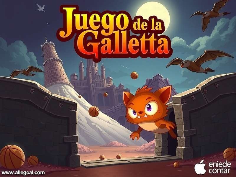 Juego De La Galleta - Cookie Clicker game banner showing cookies and bakery theme